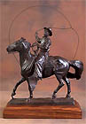 oklahoma's native son (will rogers) maquette