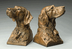 portrait pair bookends