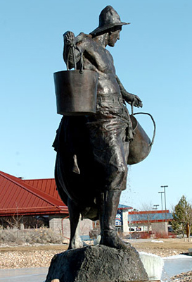 the water carriers monument