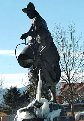 the water carriers monument