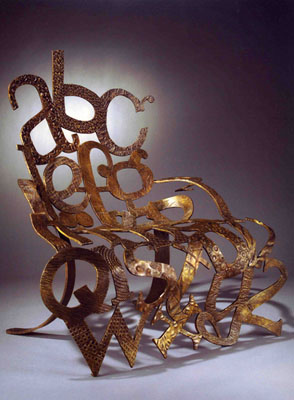 alphabet chair