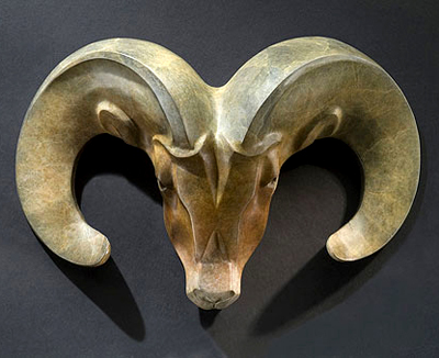 bighorn mask maquette