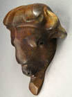bison mask maquette