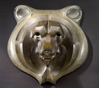 grizzly mask maquette