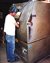 sand-blasting