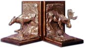 moose bookends